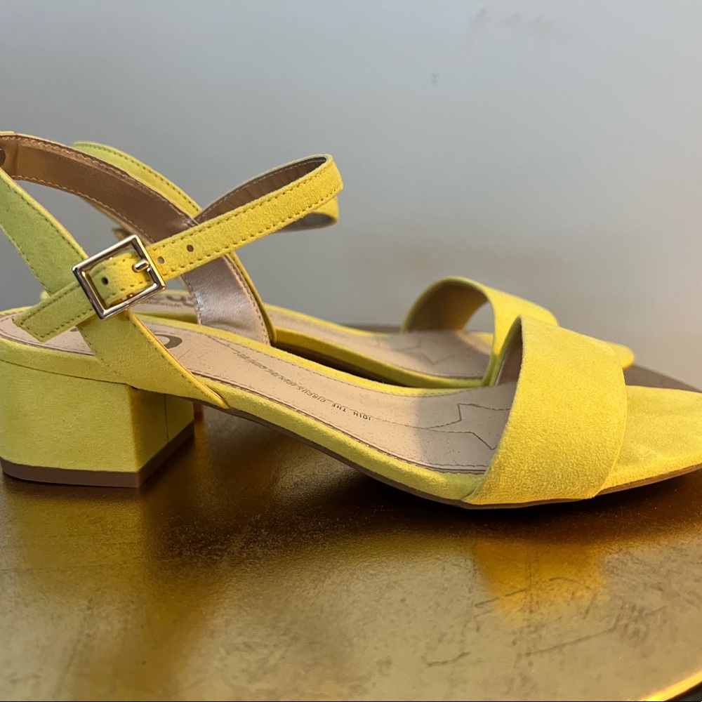 Yellow Sandals by Circus Sam Edelman size 7.5